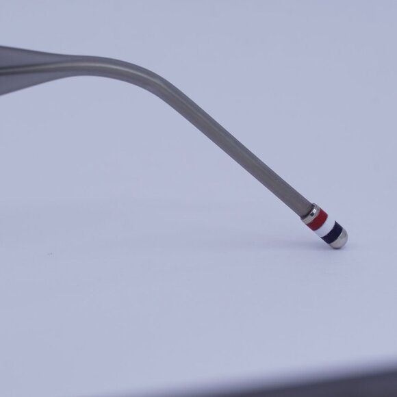 Thom Browne TB-008C-55 Eyeglasses Satin Grey 55mm Square Frame - Picture 6 of 10